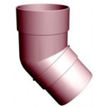Колено 45˚ Standart Ф85 (гранат RAL 3009)